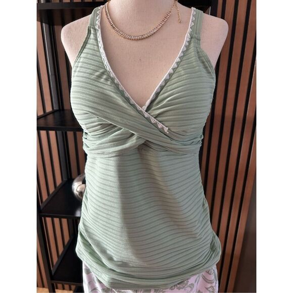 Modlily two piece mommy bikini shirt green size medium - Picture 3 of 11